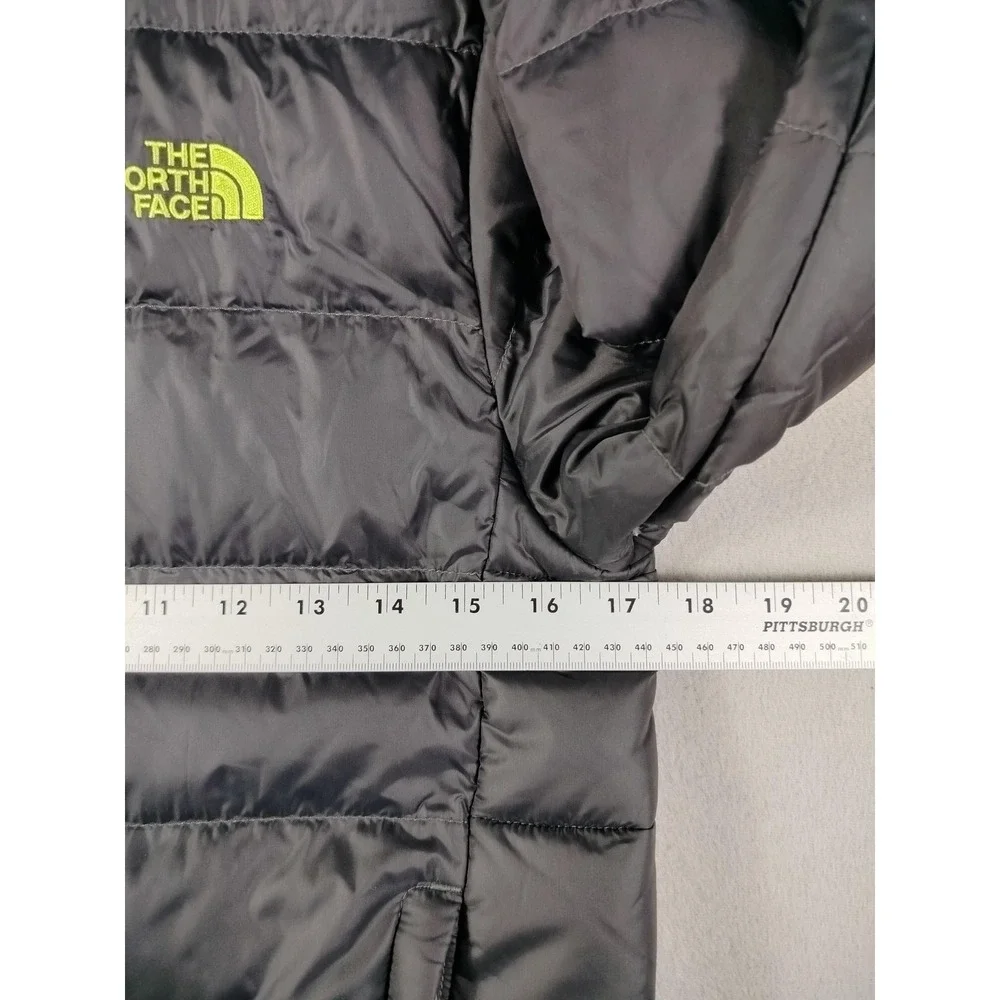 The North Face Jacket Boys 10/12 Black 550 Goose‎ Down Puffer Insulated Winter